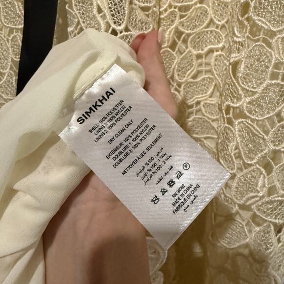 New Simkhai Phoenix Embroidered Lace Maxi Dress - Picture 4 of 6